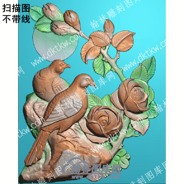 中式花鸟扫描图（ZSDW-164）.jpg