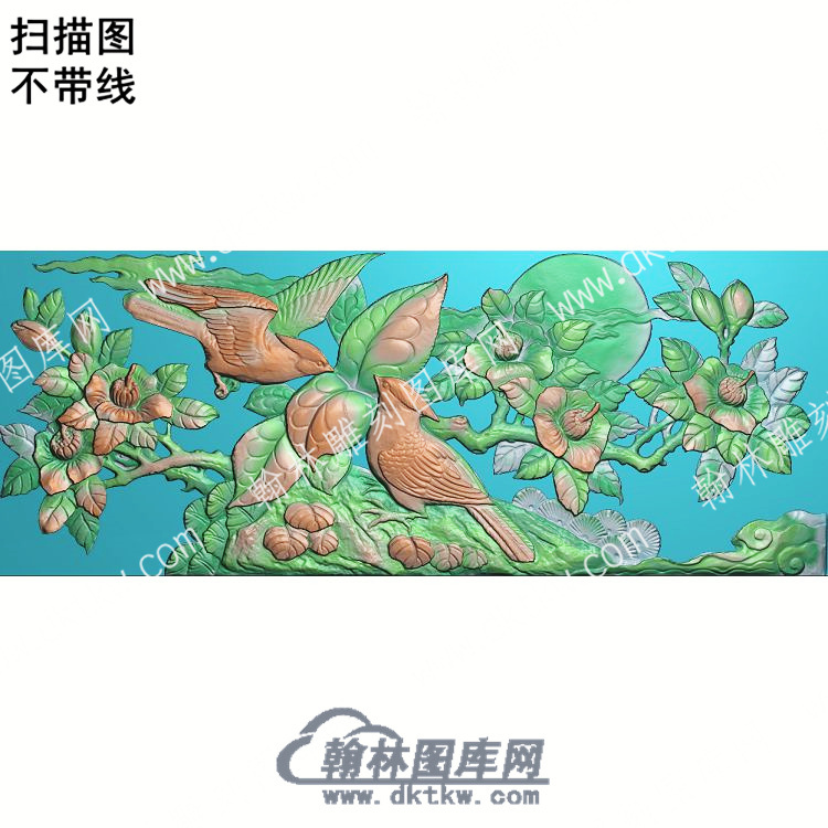 中式花鸟扫描图（ZSDW-215）.jpg