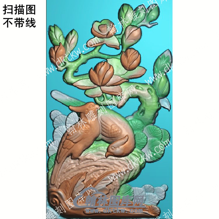 中式花鸟扫描图（ZSDW-277）.jpg