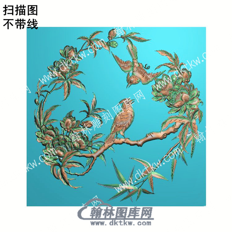 中式花鸟扫描图（ZSDW-391）.jpg
