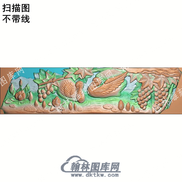 中式花葡萄鸳鸯扫描图（ZSDW-206）.jpg