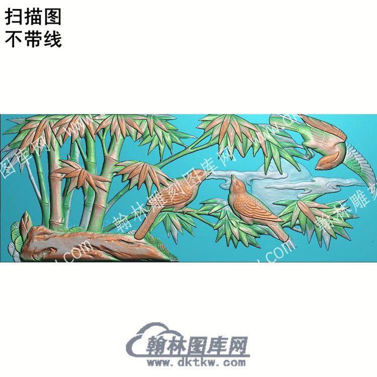 中式竹子鸟扫描图（ZSDW-212）.jpg