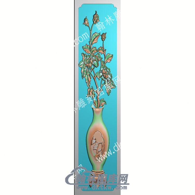 中式花瓶精雕图（ZSHP-009）.jpg