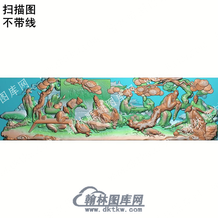 中式古代老者醉酒扫描图（ZSRW-069）.jpg