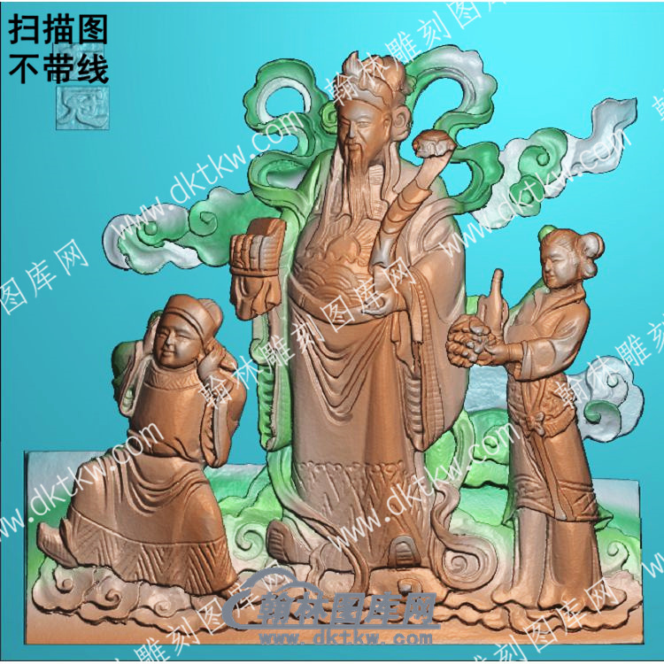 中式加官进爵扫描图（ZSRW-108）.jpg