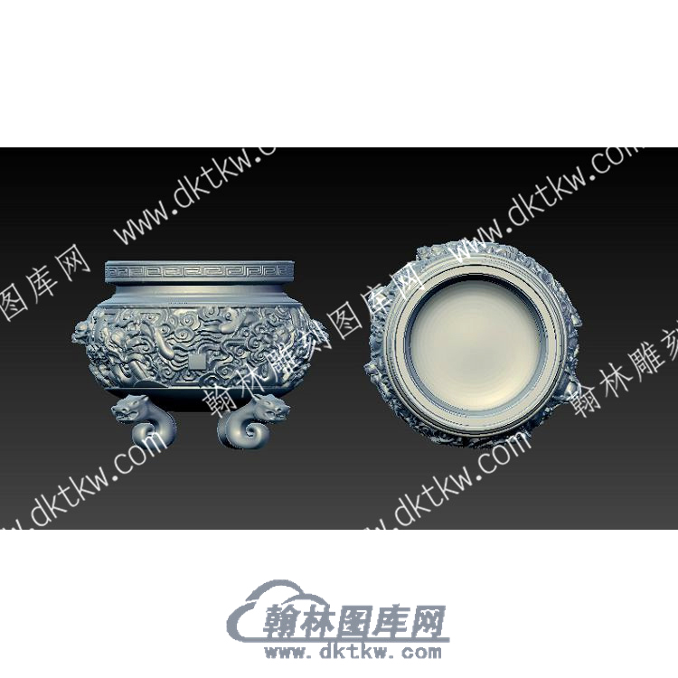 香炉立体圆雕图（YDXL-015）.jpg