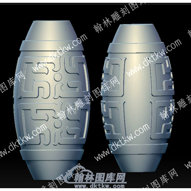 回纹桶珠立体圆雕图（YDZZ-022）.jpg