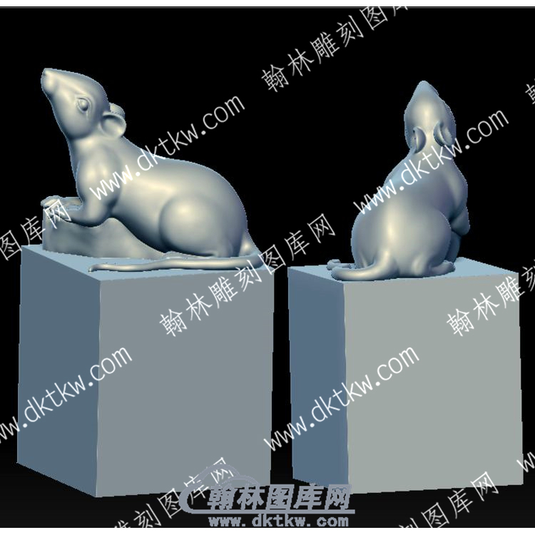 老鼠印章立体圆雕图（YDYZ-002）.jpg