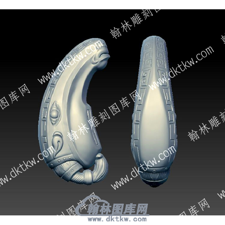 双面马马头手把件立体圆雕图（YDSBJ-002）.jpg