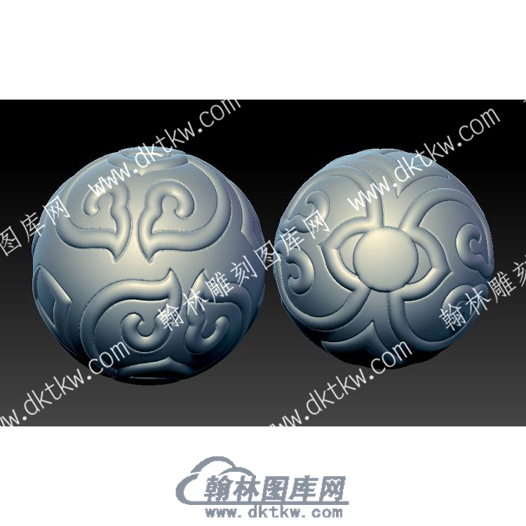 花纹珠立体圆雕图（YDZZ-041）.jpg