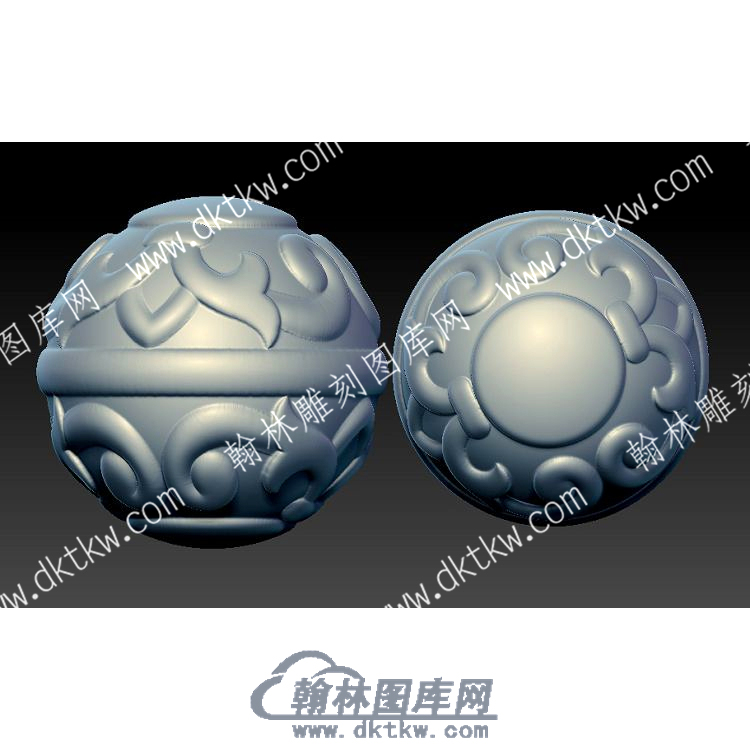 花纹珠立体圆雕图（YDZZ-056）.jpg