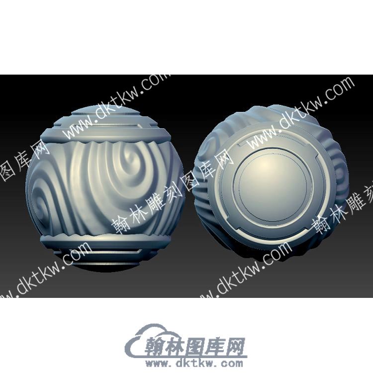 花纹珠立体圆雕图（YDZZ-071）.jpg