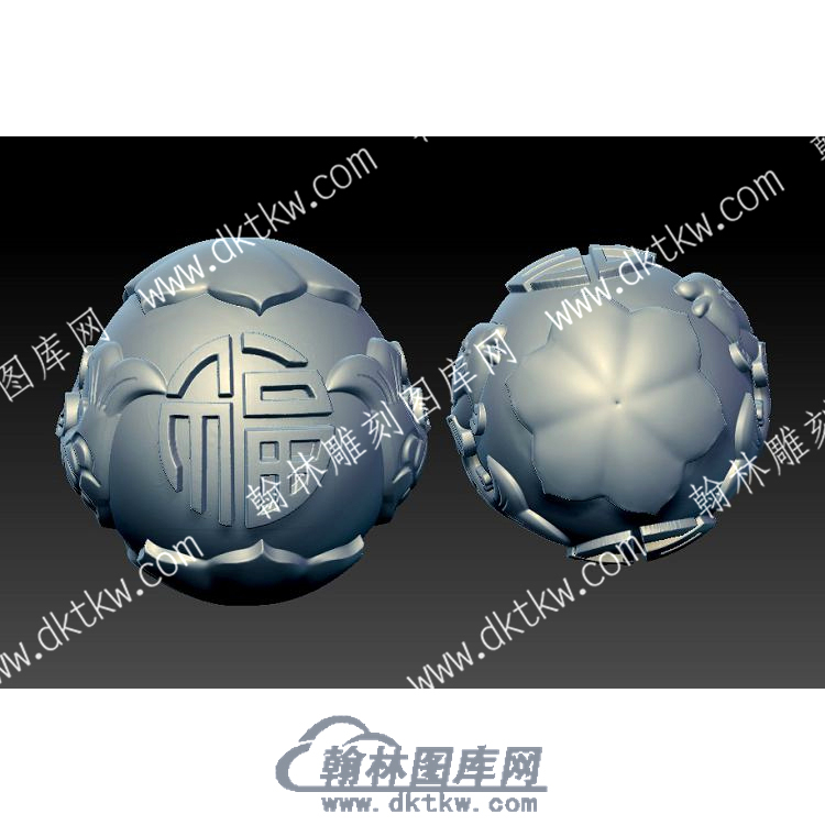 福鲤鱼立体圆雕图（YDZZ-093）.jpg