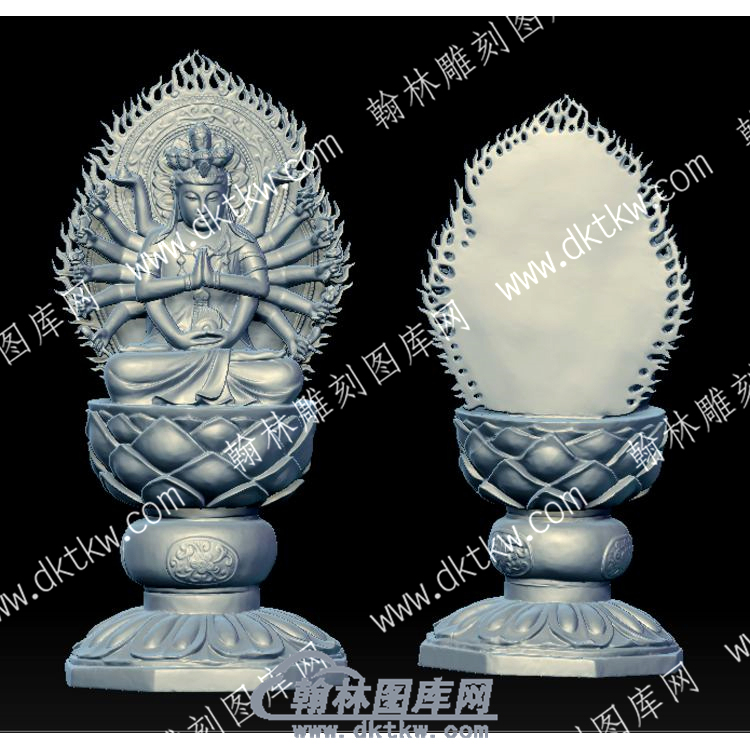 千手观音立体圆雕图（YDGY-014）.jpg