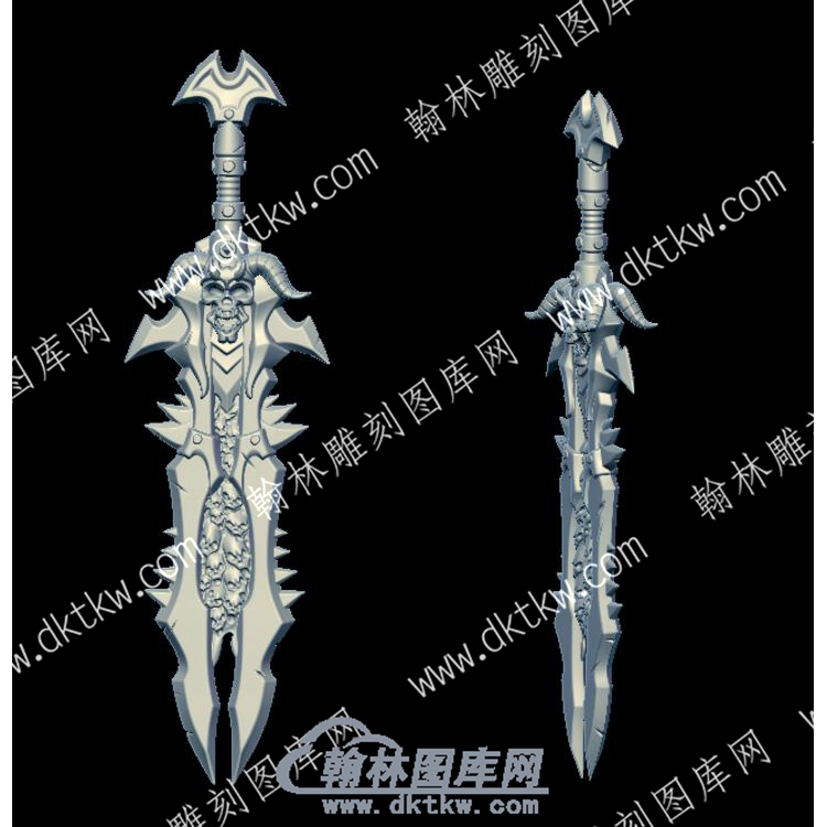 刀剑斧立体圆雕图（YDDJF-004）.jpg