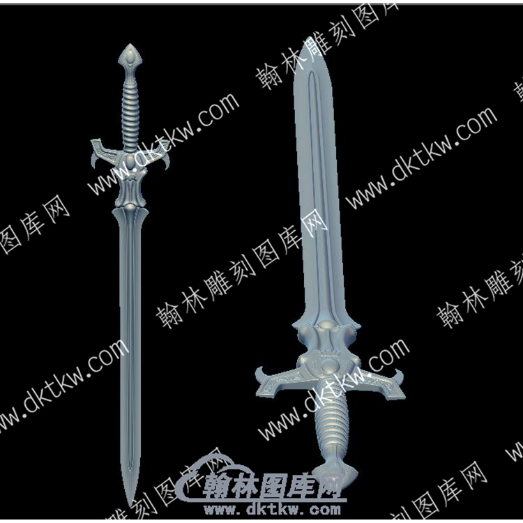 剑立体圆雕图（YDDJF-022）.jpg