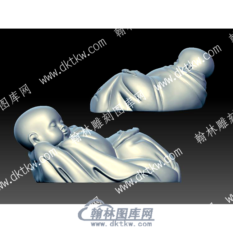 睡童茶宠立体圆雕图（YDCC-028）.jpg