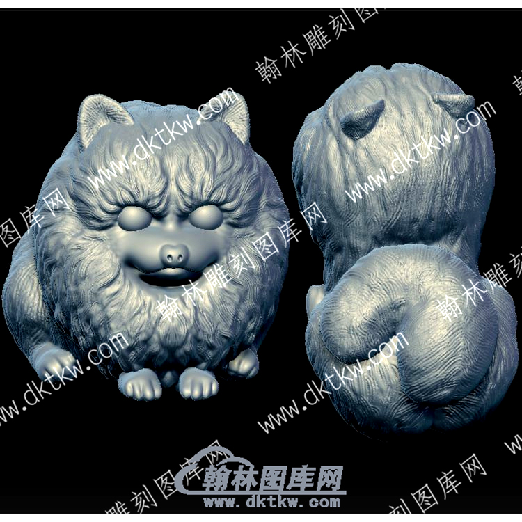 狗立体圆雕图（（YDDW-181））.jpg