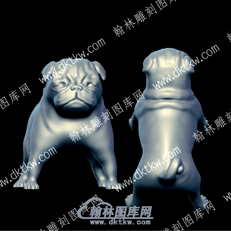 狗立体圆雕图（（YDDW-199））.jpg