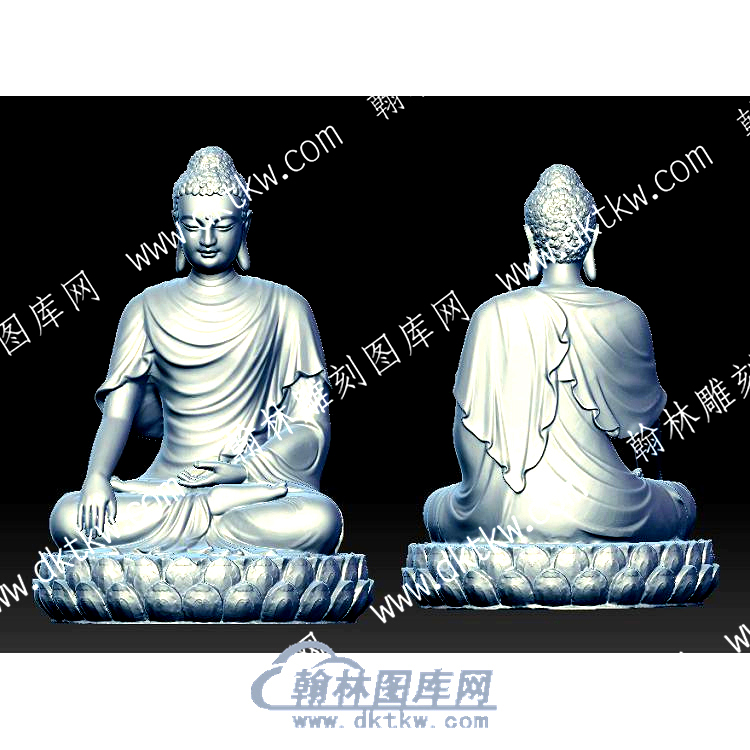 佛祖佛像立体圆雕图（YDFX-059）.jpg