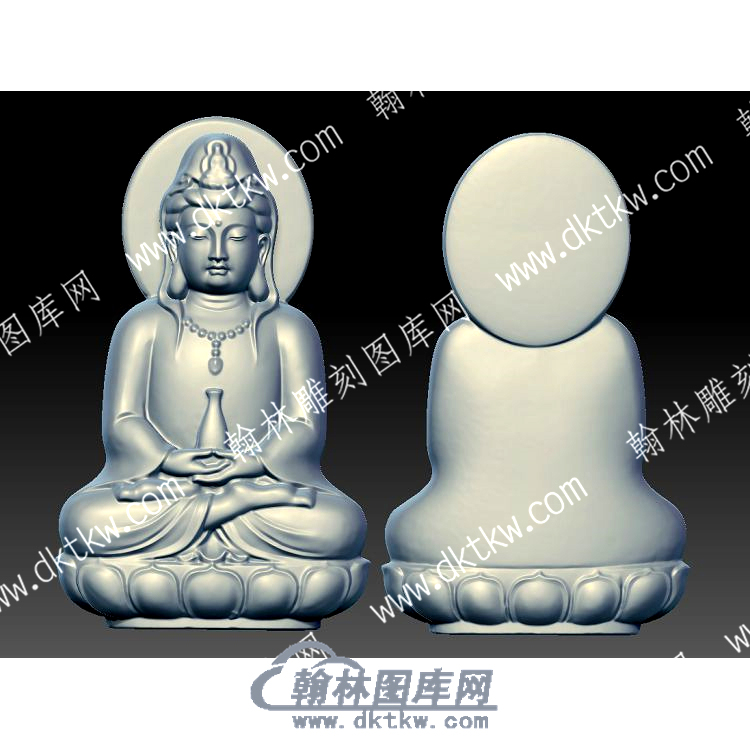 观音玉净瓶莲花底座立体圆雕图（YDGY-026）.jpg