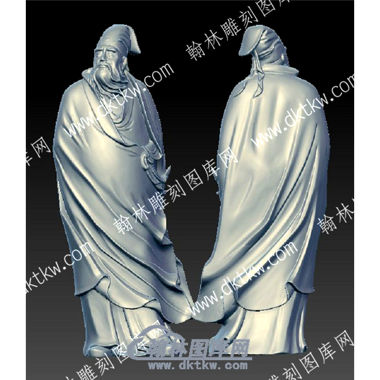 古代人物立体圆雕图（YDRW-033）.jpg