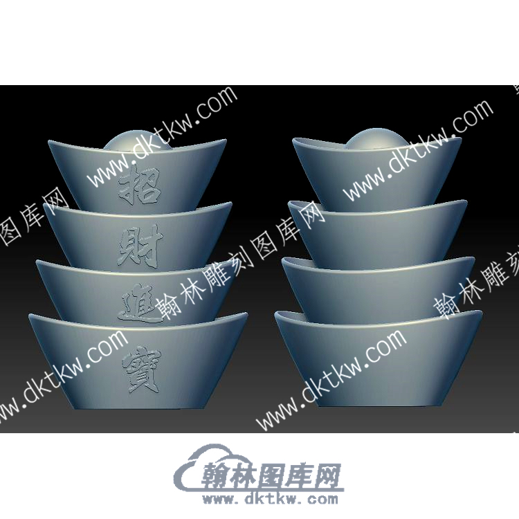 金子塔立体圆雕图-(YDQT-004).jpg