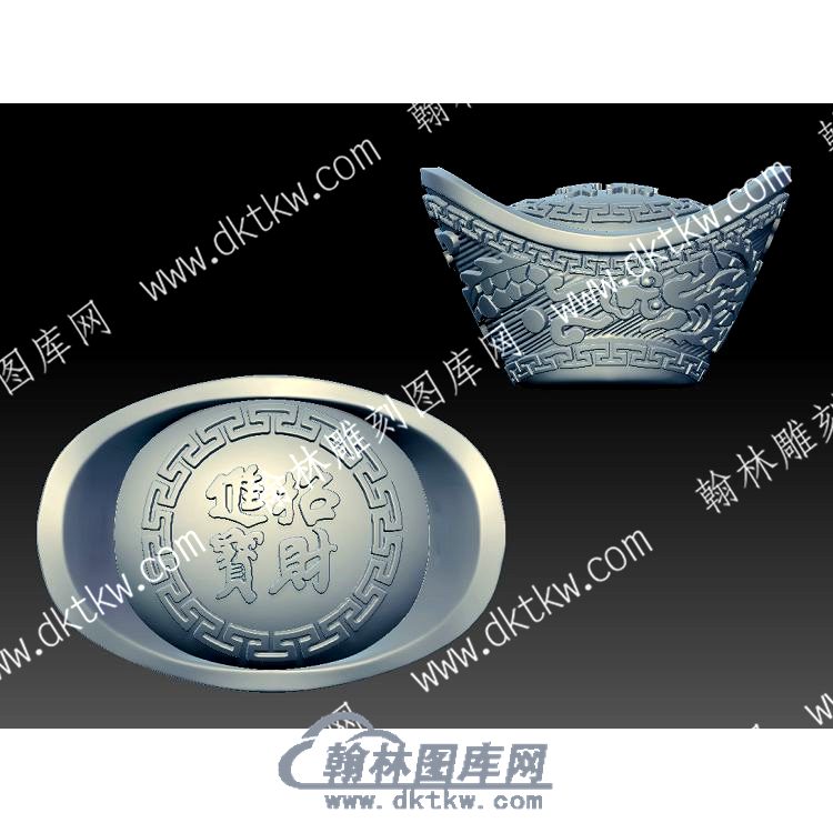 元宝立体圆雕图-(YDQT-007).jpg