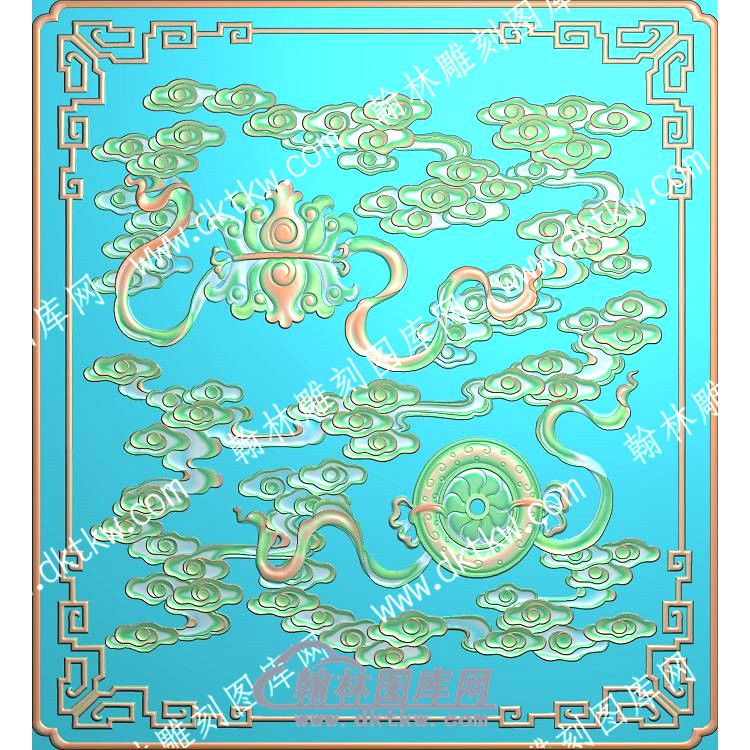 藏式八宝祥云精雕图（ZSBB-004）.jpg