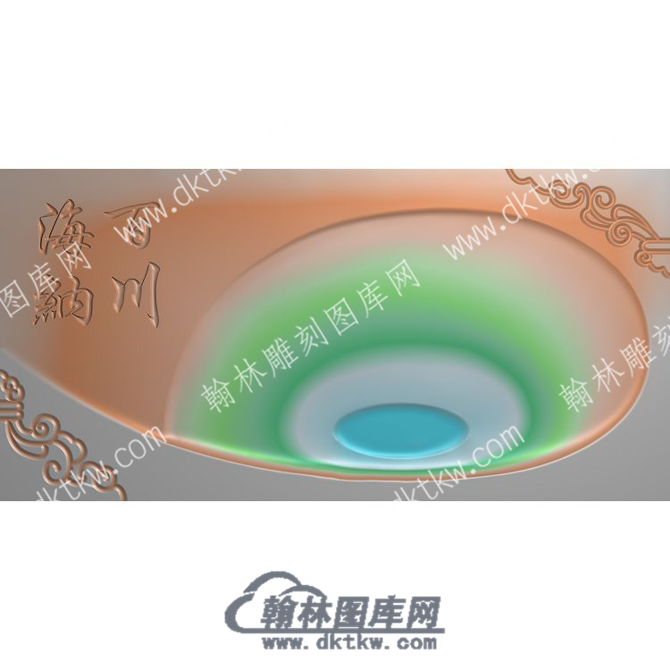 海纳百川茶盘精雕图（HYCP-052）.jpg