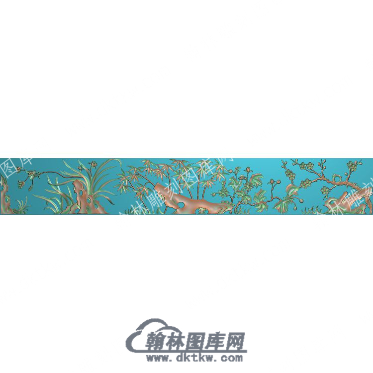 中式梅兰竹菊精雕图（ZSZW-454）.jpg