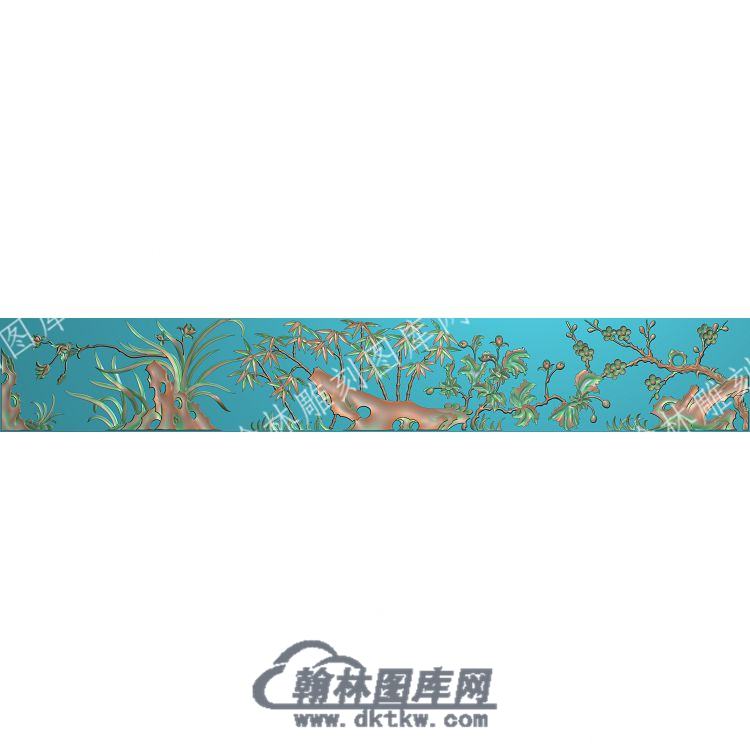 中式梅兰竹菊精雕图（ZSZW-454）.jpg