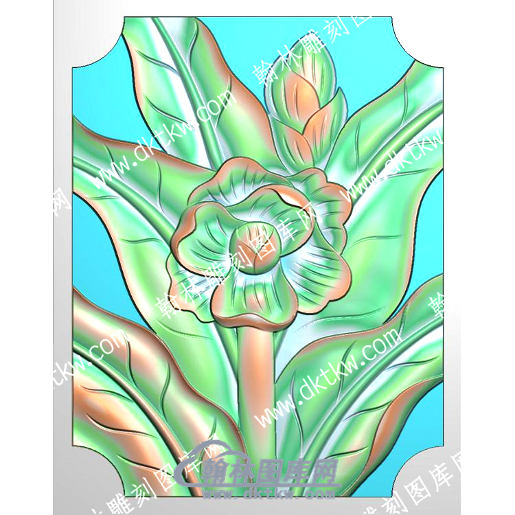 芭蕉精雕图（ZSZW-582）.jpg