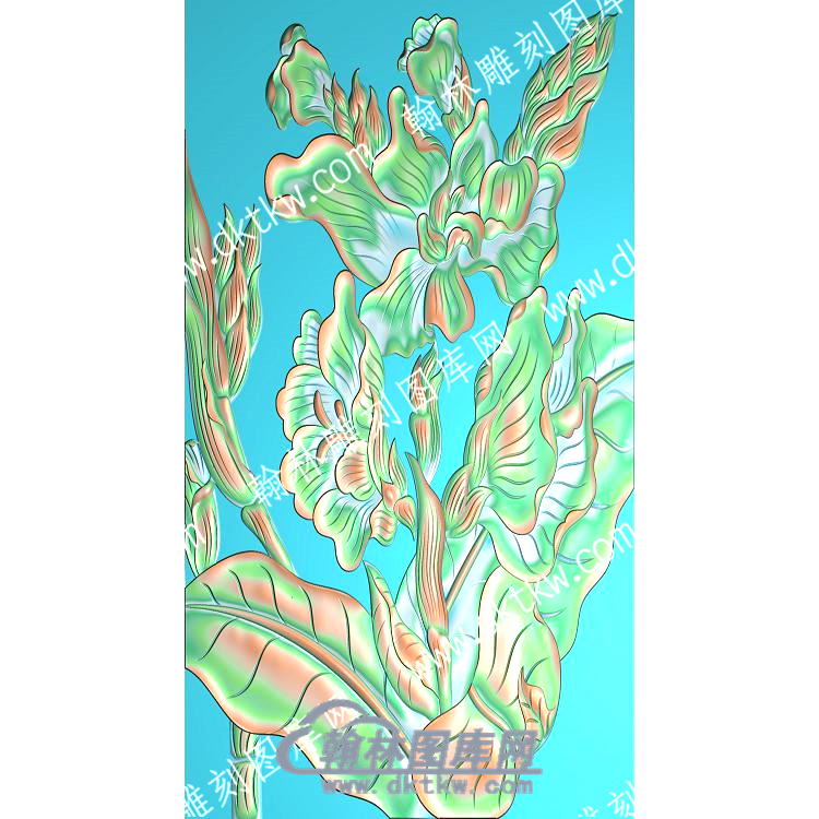 芭蕉精雕图（ZSZW-612）.jpg