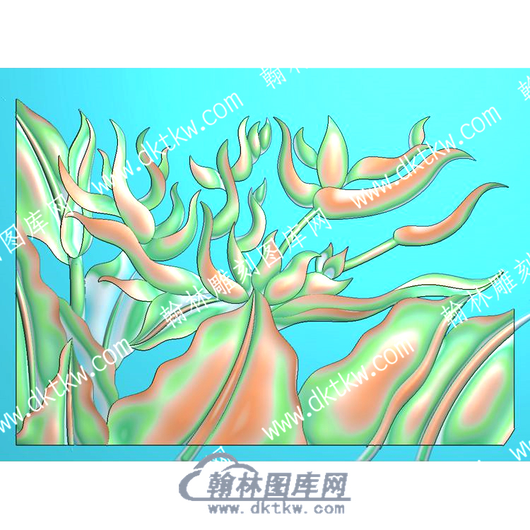 芭蕉精雕图（ZSZW-629）.jpg