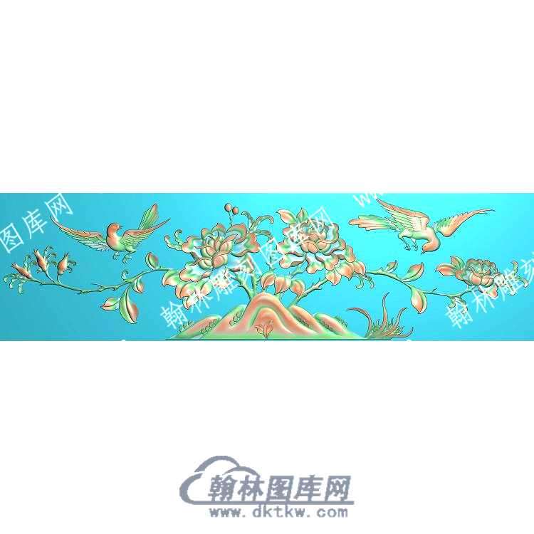 中式花鸟精雕图（ZSDW-535）.jpg