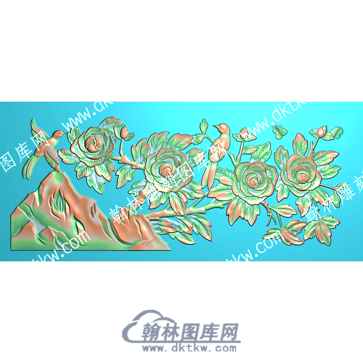 中式花鸟精雕图（ZSDW-552）.jpg