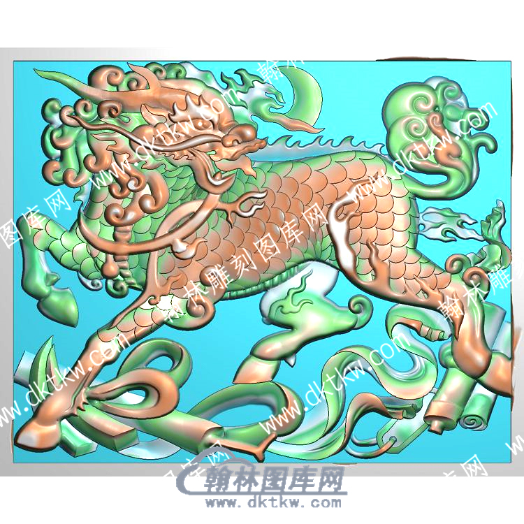 麒麟精雕图（ZSDW-450）.jpg
