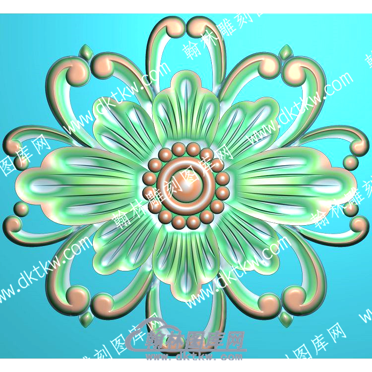 欧式方形洋花精雕图（OSYH-579）.jpg