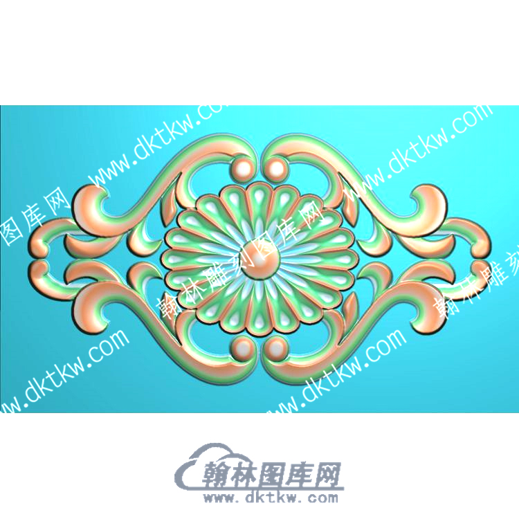 欧式帽顶洋花精雕图（OSYH-687）.jpg