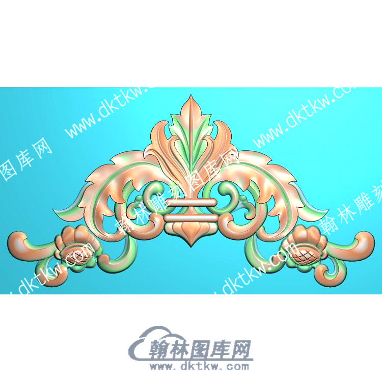 欧式帽顶洋花精雕图（OSYH-732）.jpg