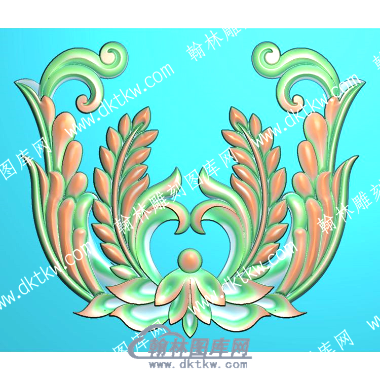 欧式帽顶洋花精雕图（OSYH-767）.jpg