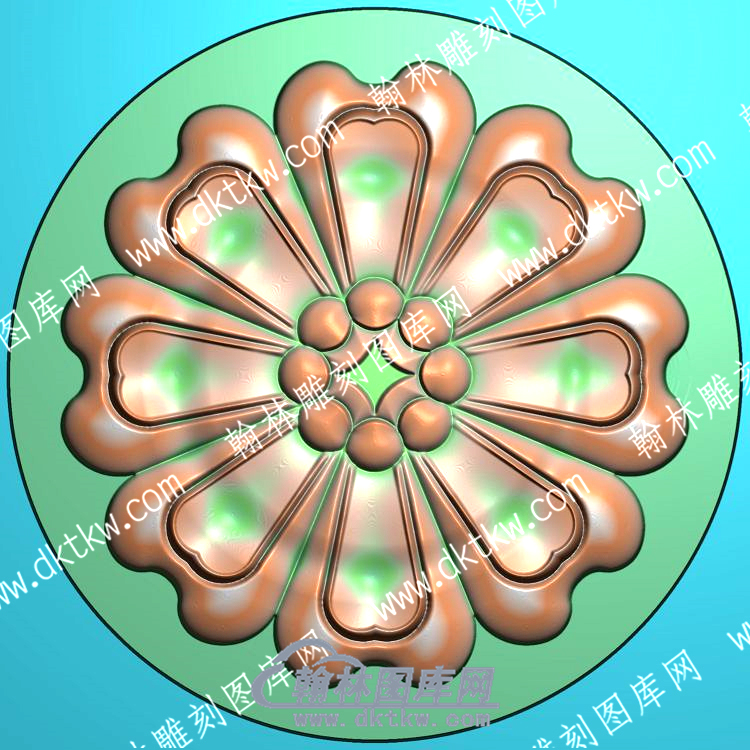 欧式圆形洋花精雕图（OSYH-830）.jpg