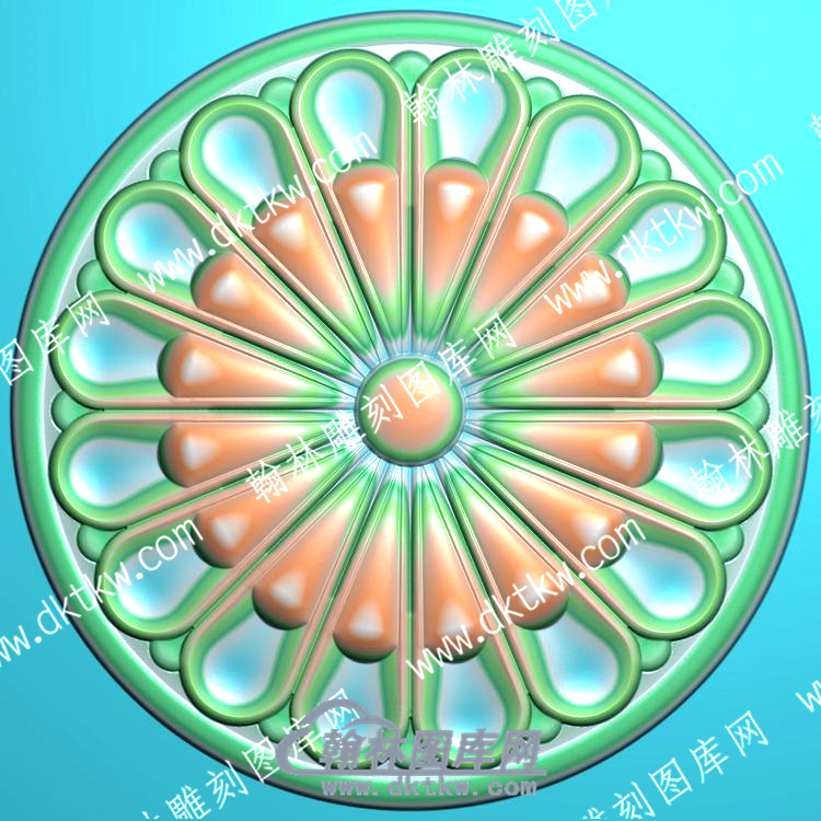 欧式圆形洋花精雕图（OSYH-834）.jpg