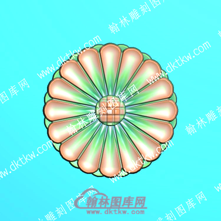 欧式圆形洋花精雕图（OSYH-854）.jpg