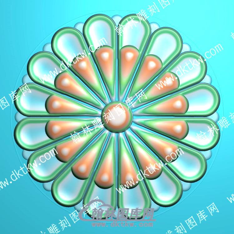 欧式圆形洋花精雕图（OSYH-880）.jpg