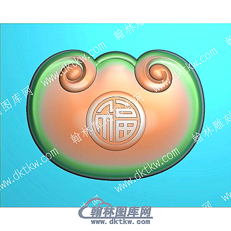 挂件福长命锁精雕图（GCMS-011）.jpg