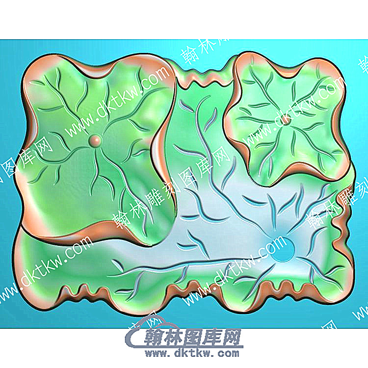 行业荷叶茶盘精雕图（HYCP-077）.jpg