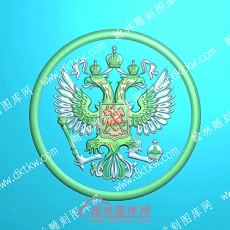 中式圆形凤凰精雕图（ZSLF-0722）.jpg