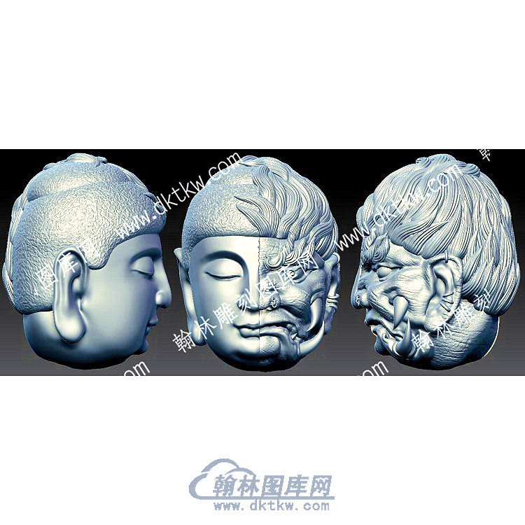 佛魔佛像立体圆雕图（HDFX-010）.jpg